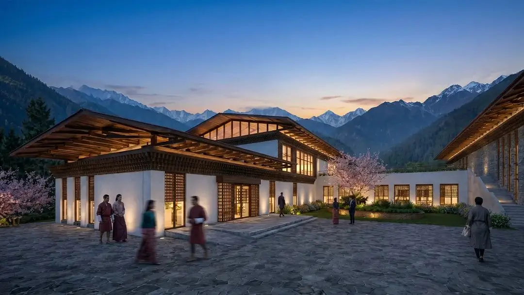 Mustang Tea House & Buddhist Café: Concept design for a tea house and café in Mustang, Nepal, image 1 of 2