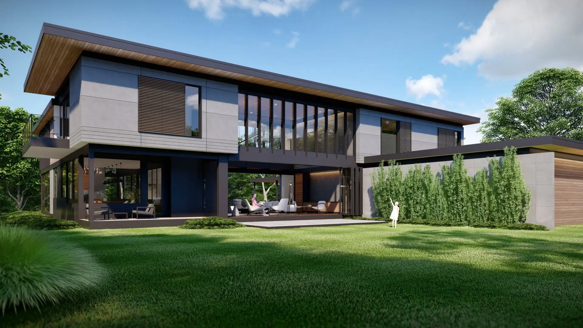 Premium Residence at Hattigauda: Premium modern residence with pool and landscaped courtyard at Hattigauda, Kathmandu, image 6 of 6